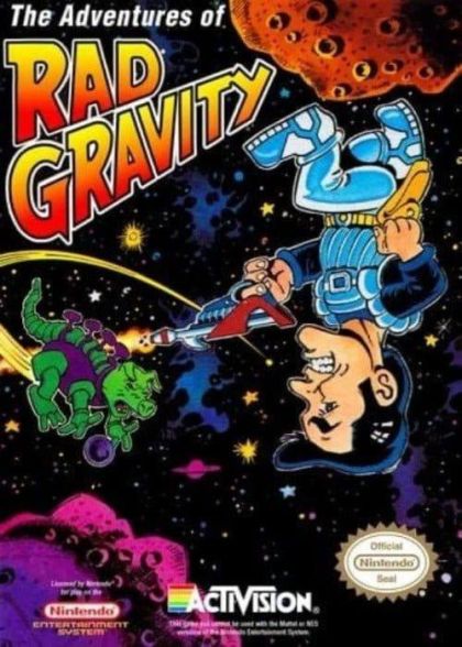 Box art — The Adventures of Rad Gravity