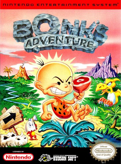 Box art — Bonk's Adventure