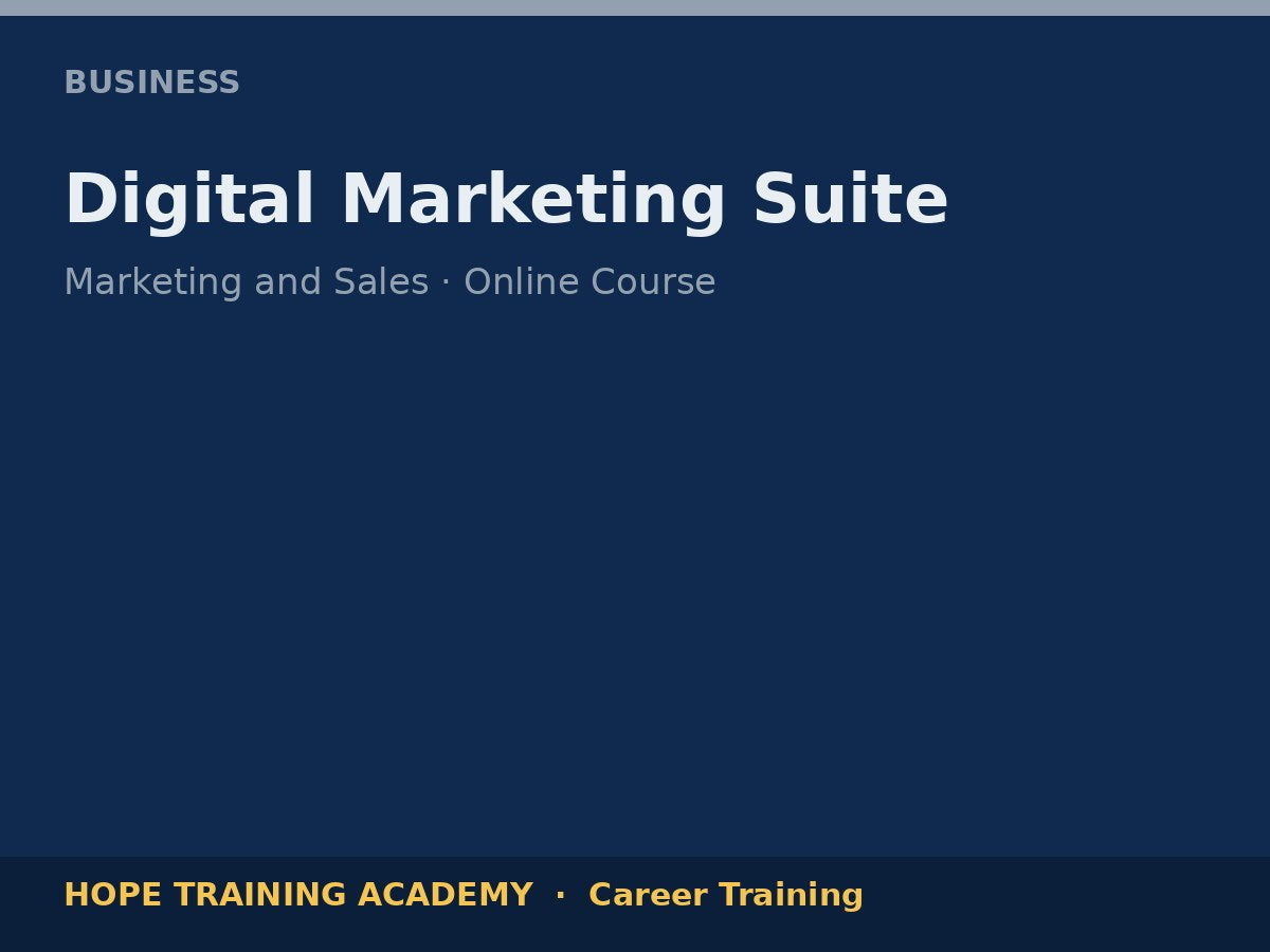 Digital Marketing Suite