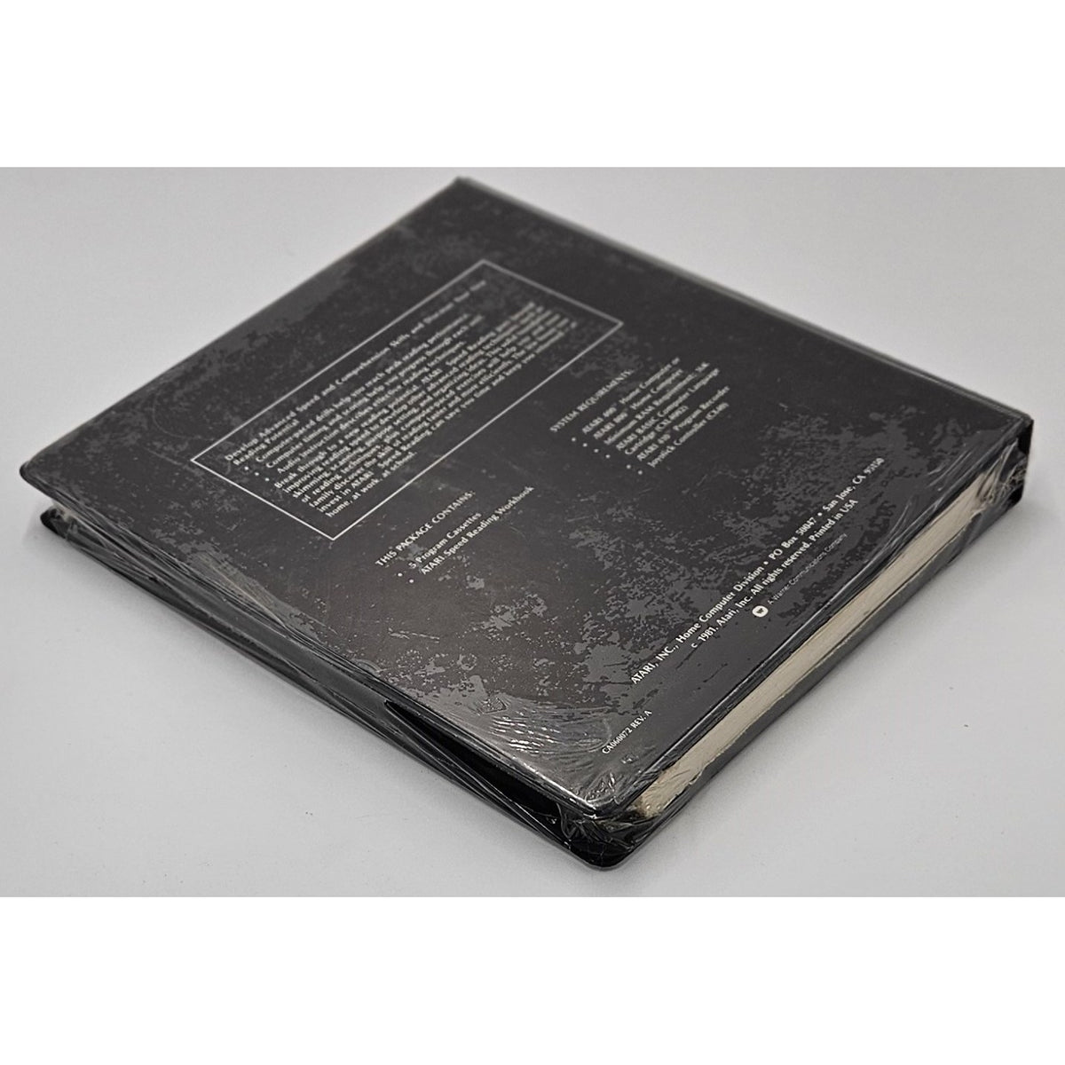 Atari Speed Reading — actual item photo