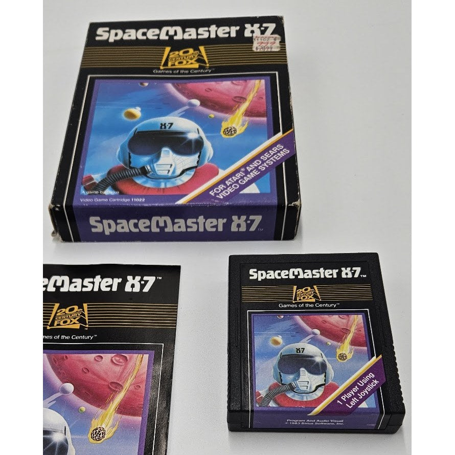 Spacemaster X-7 — actual item photo