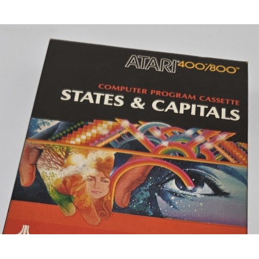 States & Capitals — actual item photo