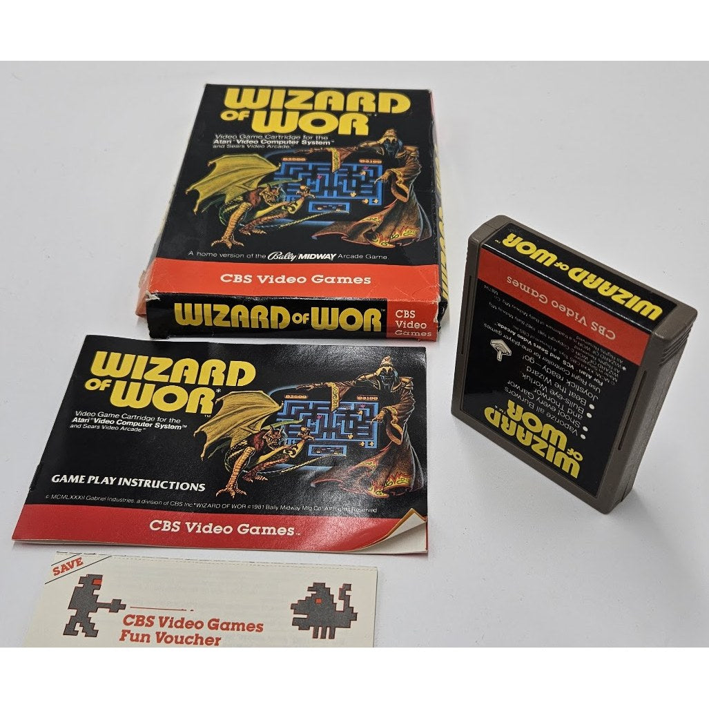Wizard of Wor — actual item photo