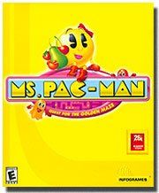 Box art — Ms. Pac-Man: Quest for the Golden Maze