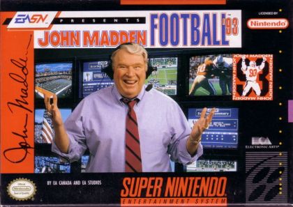 Box art — John Madden Football '93