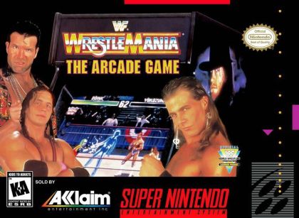Box art — WWF Wrestlemania: The Arcade Game