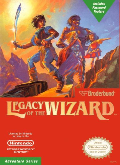 Box art — Legacy of the Wizard