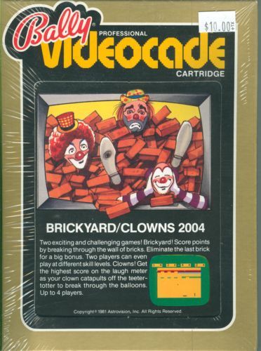 Box art — Bally Brickyard/Clowns 2004 (retail arcade)