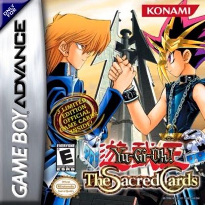 Box art — Yu-Gi-Oh! The Sacred Cards GBA - Factory Sealed RARE