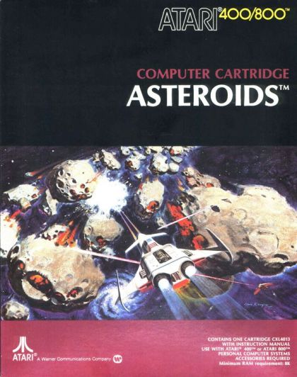 Box art — Asteroids