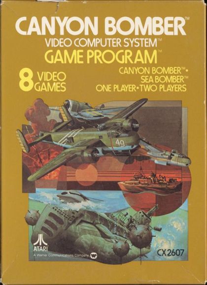 Box art — Canyon Bomber