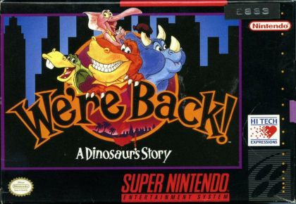 Box art — We're Back! A Dinosaur's Story