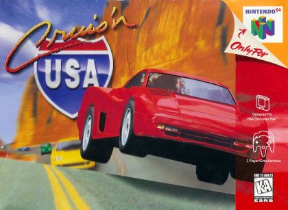 Box art — Cruis'n USA
