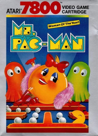 Box art — Ms. Pac-Man
