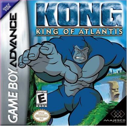 Box art — Kong King of Atlantis GBA - SEALED BOX - Mint Condition!