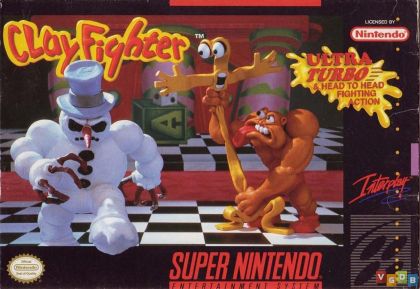 Box art — Clayfighter