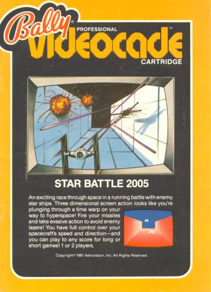 Box art — Bally Star Battle 2005