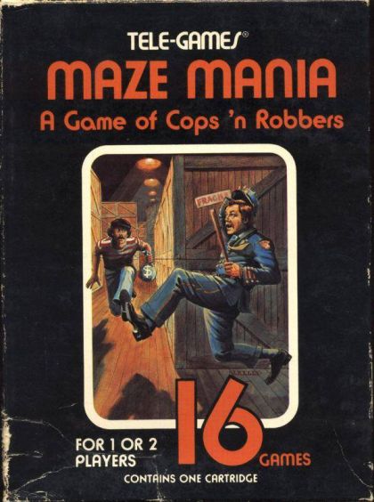Box art — Maze Mania: A Game of Cops 'n Robbers
