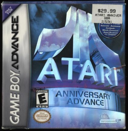 Box art — Atari Anniversary Advance