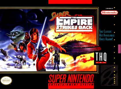 Box art — Super Star Wars: The Empire Strikes Back