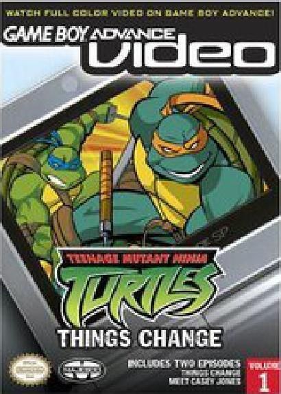Box art — GBA Video: Teenage Mutant Ninja Turtles Volume 1