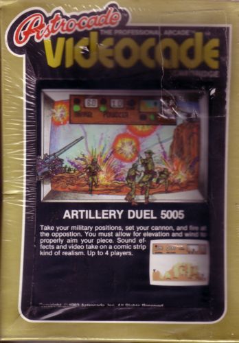 Box art — Bally Artillery Duel
