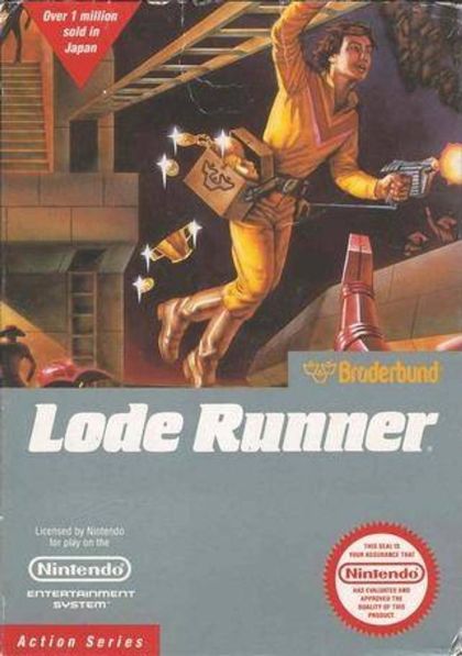 Box art — Lode Runner