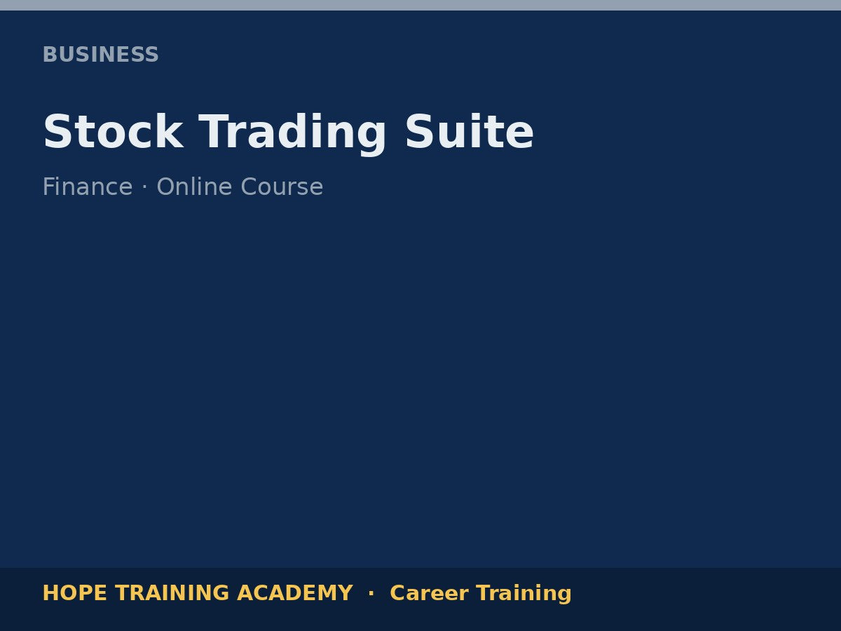 Stock Trading Suite
