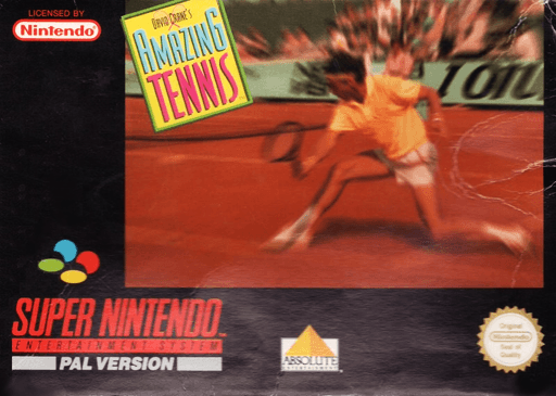 Official Front Cover Box-Art for David Crane's Amazing Tennis - Cartridge Scan Pending Upload
