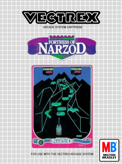 Official Front Cover Box-Art for Fortress Of Narzod - Cartridge Scan Pending Upload