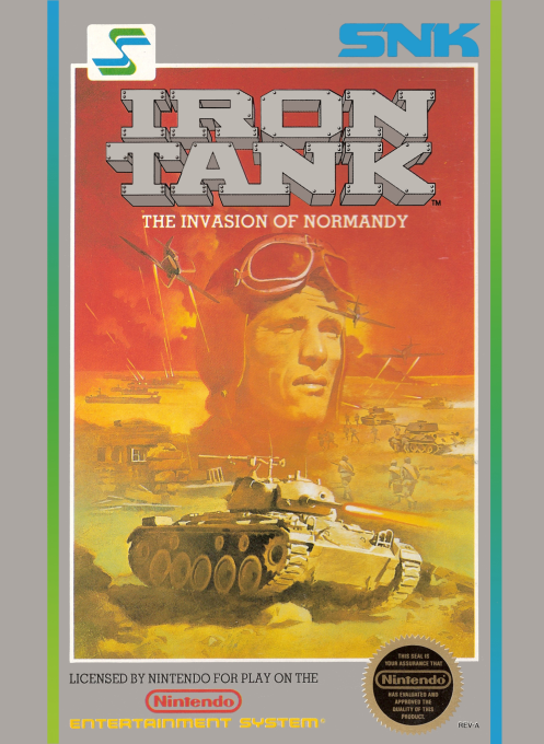 Official Front Cover Box-Art for Iron Tank: The Invasion of Normandy - Cartridge Scan Pending Upload