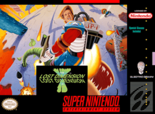 Official Front Cover Box-Art for Jim Power: The Lost Dimension In 3D - Cartridge Scan Pending Upload