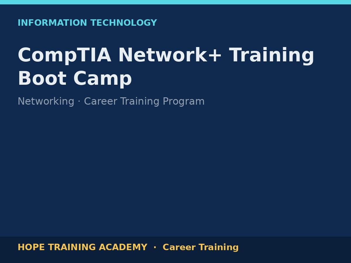 CompTIA Network+ Training Boot Camp