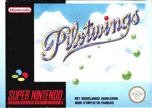 Official Front Cover Box-Art for Pilotwings - Cartridge Scan Pending Upload