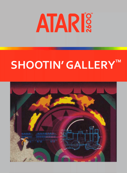 Official Front Cover Box-Art for Shootin Gallery - Cartridge Scan Pending Upload