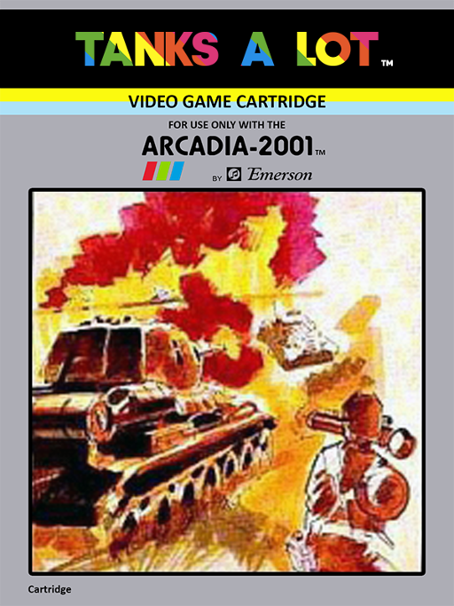 Official Front Cover Box-Art for Tanks a Lot - Cartridge Scan Pending Upload