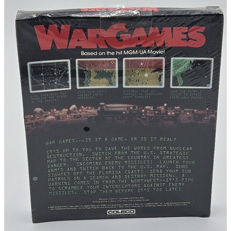 Wargames — actual item photo