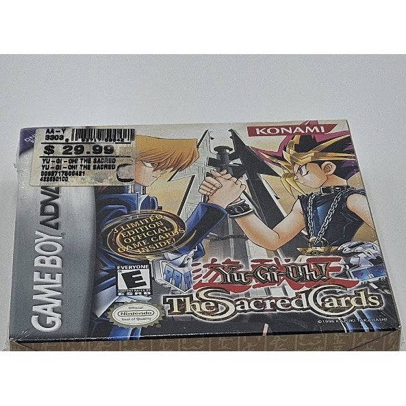 Yu-Gi-Oh! The Sacred Cards GBA - Factory Sealed RARE — actual item photo