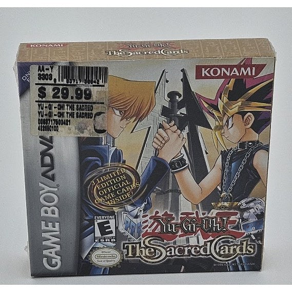 Yu-Gi-Oh! The Sacred Cards GBA - Factory Sealed RARE — actual item photo