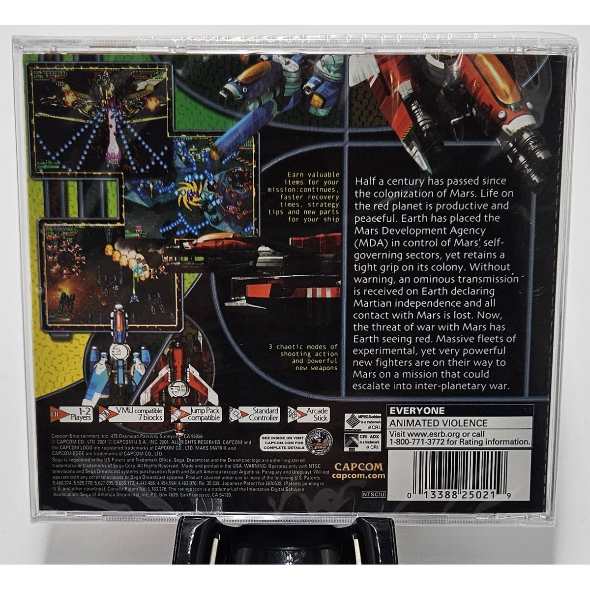 Mars Matrix Dreamcast SEALED Collector Grade Retro Fun! — actual item photo