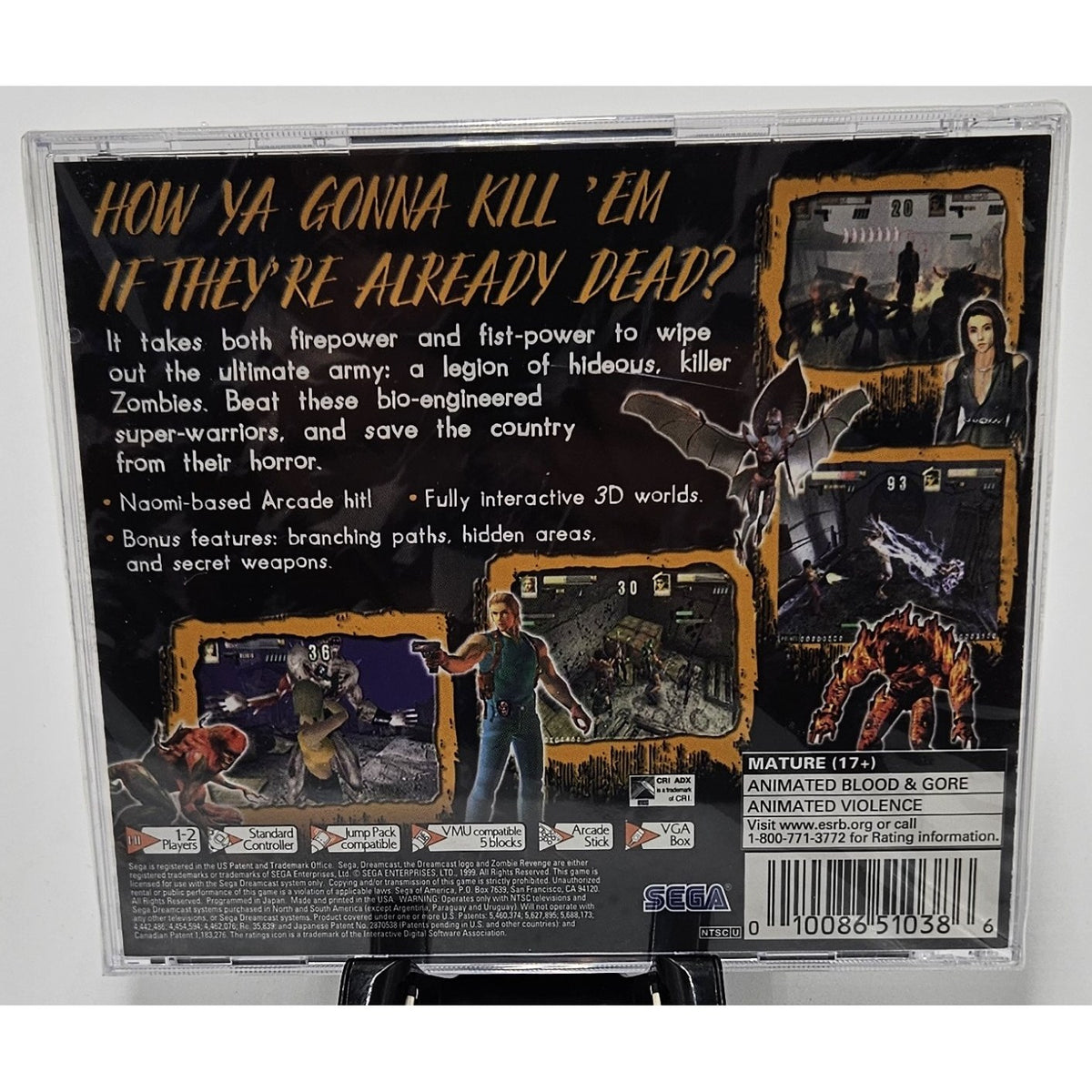 Zombie Revenge — actual item photo