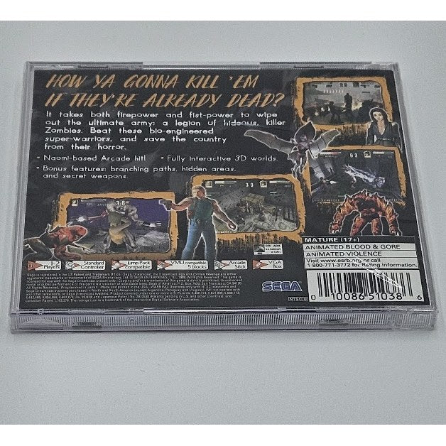 Zombie Revenge — actual item photo