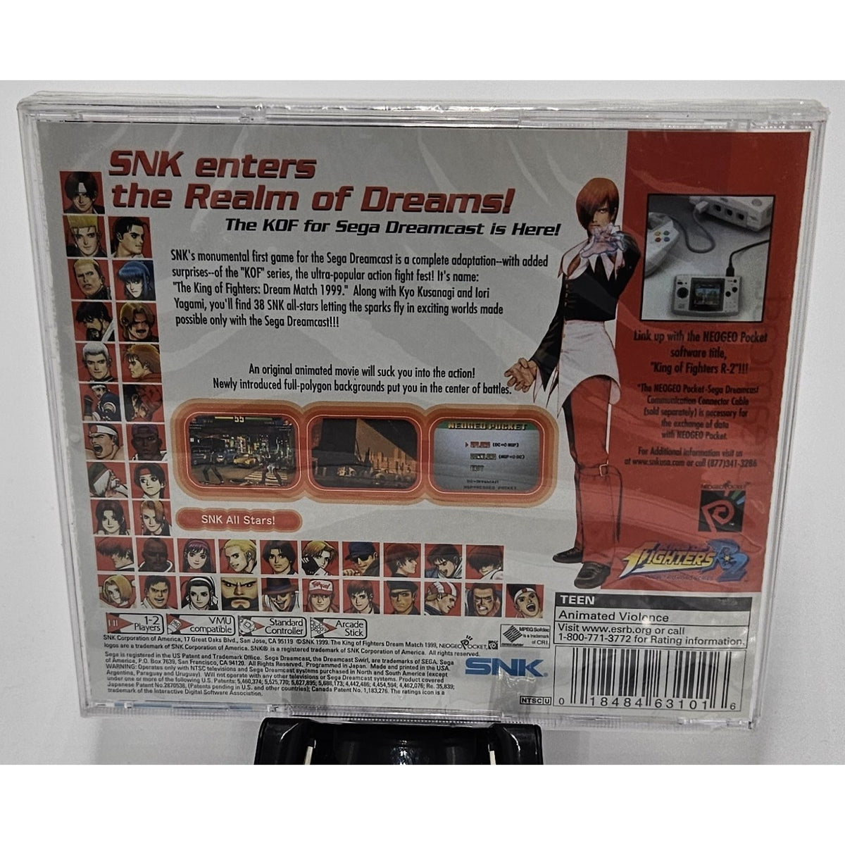The King of Fighters — actual item photo