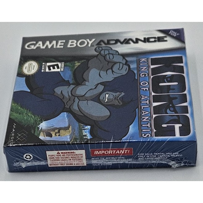 Kong King of Atlantis GBA - SEALED BOX - Mint Condition! — actual item photo