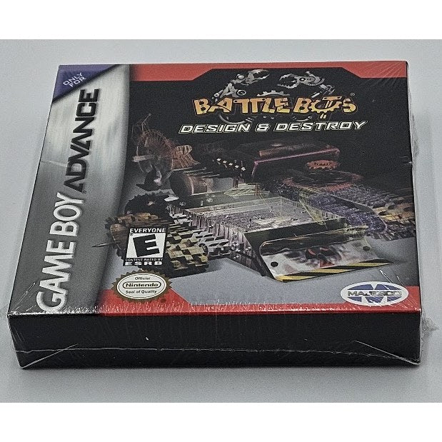 Battle Bots Design & Destroy GBA Factory Sealed - brande new - RARE — actual item photo