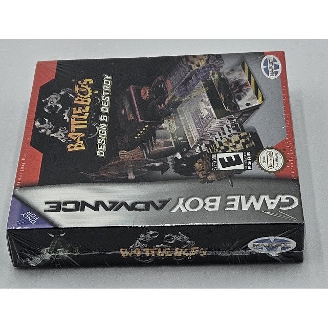 Battle Bots Design & Destroy GBA Factory Sealed - brande new - RARE — actual item photo