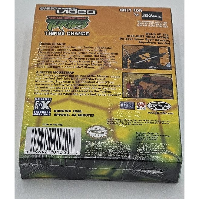 Teenage Mutant Ninja Turtles: Things Change — actual item photo