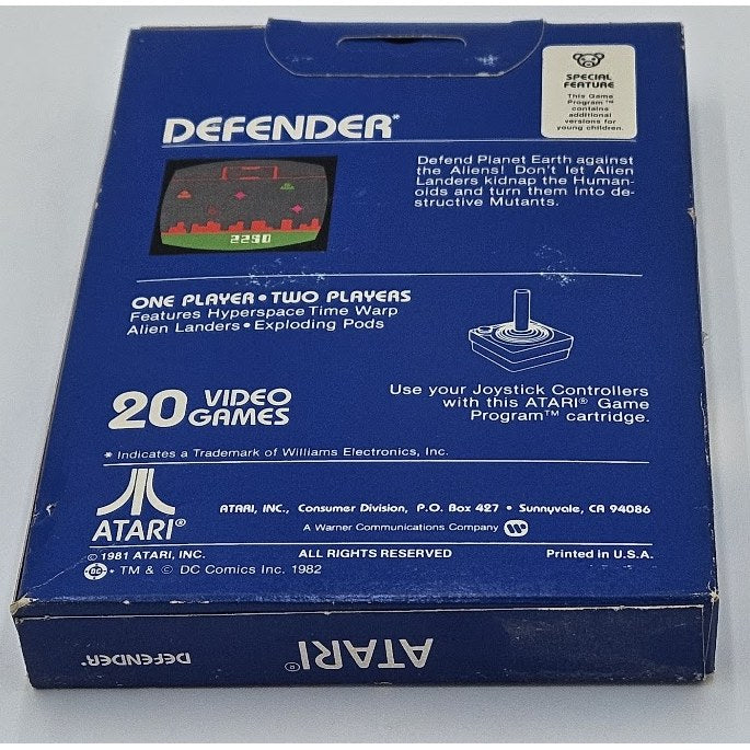 Defender — actual item photo