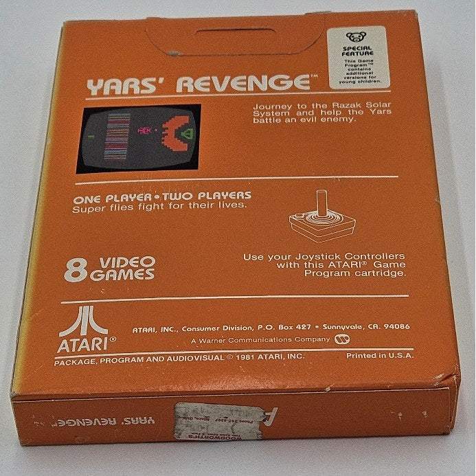 Yars' Revenge — actual item photo