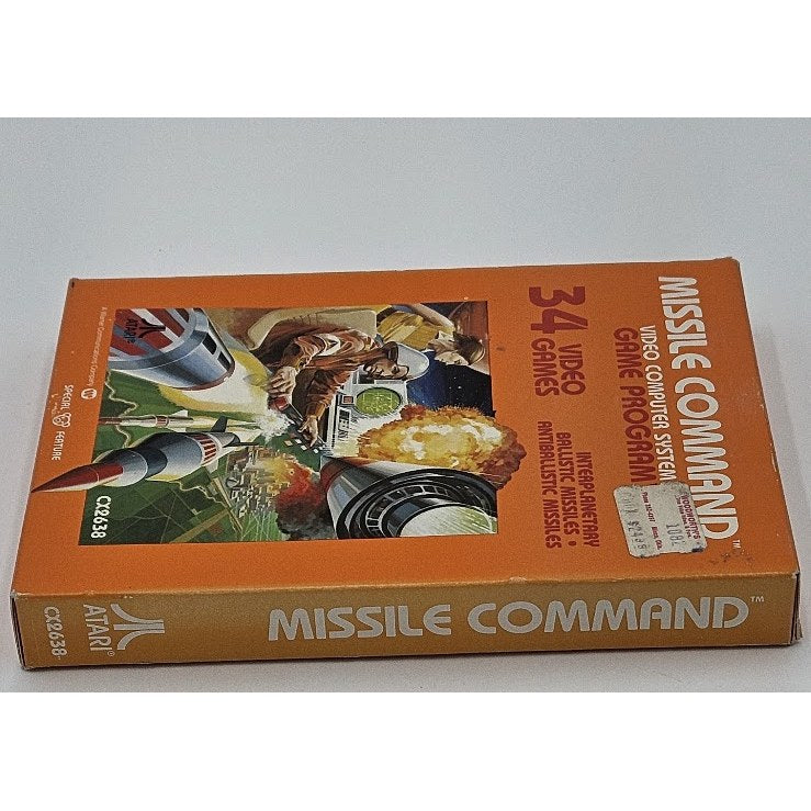Missile Command ATARI 2600 SEALED! Original Title — actual item photo